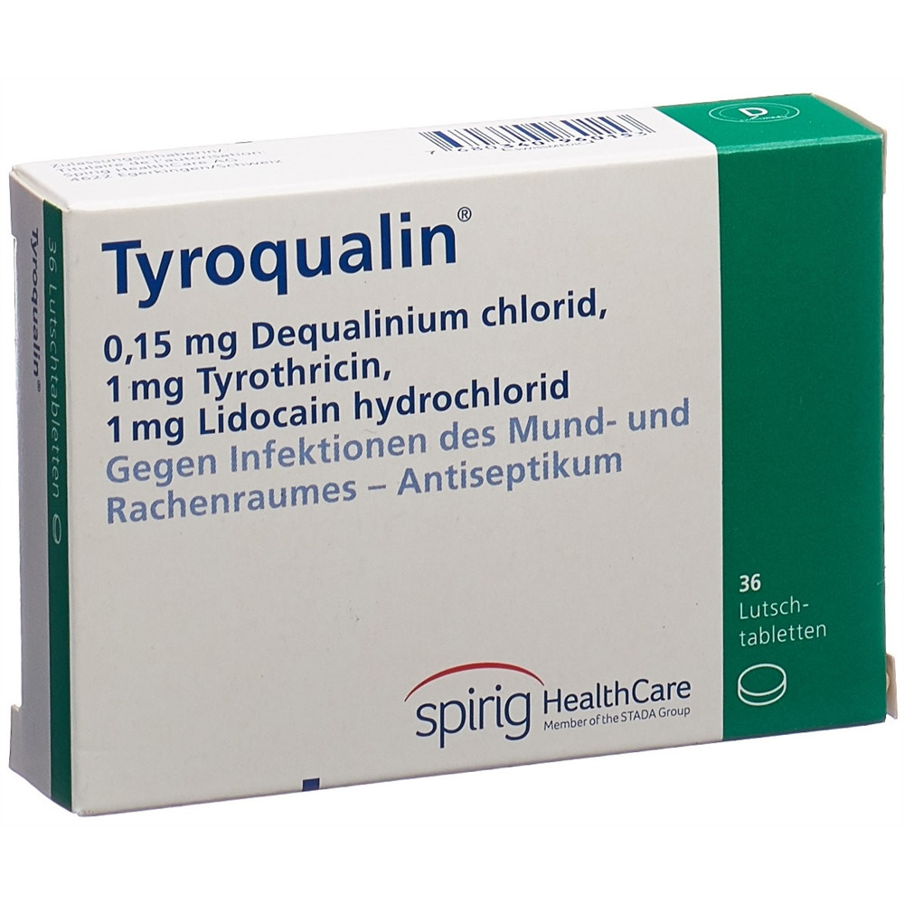 Tyroqualine Lutschtabl Blist 36 Stk