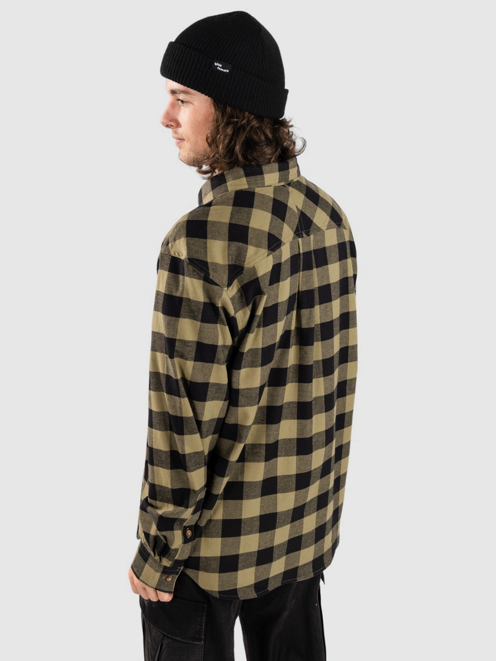 Columbia Flare Gun Shirt stone green buffalo check