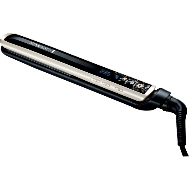 S9500 Haarglätter Pearl Keramik Haar Streckeisen (45312560700) - Schwarz / Weiss