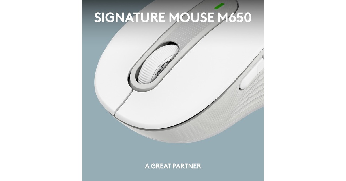 LogitechSignature Slim K950 draadloos toetsenbord  (Wit, US-International)
