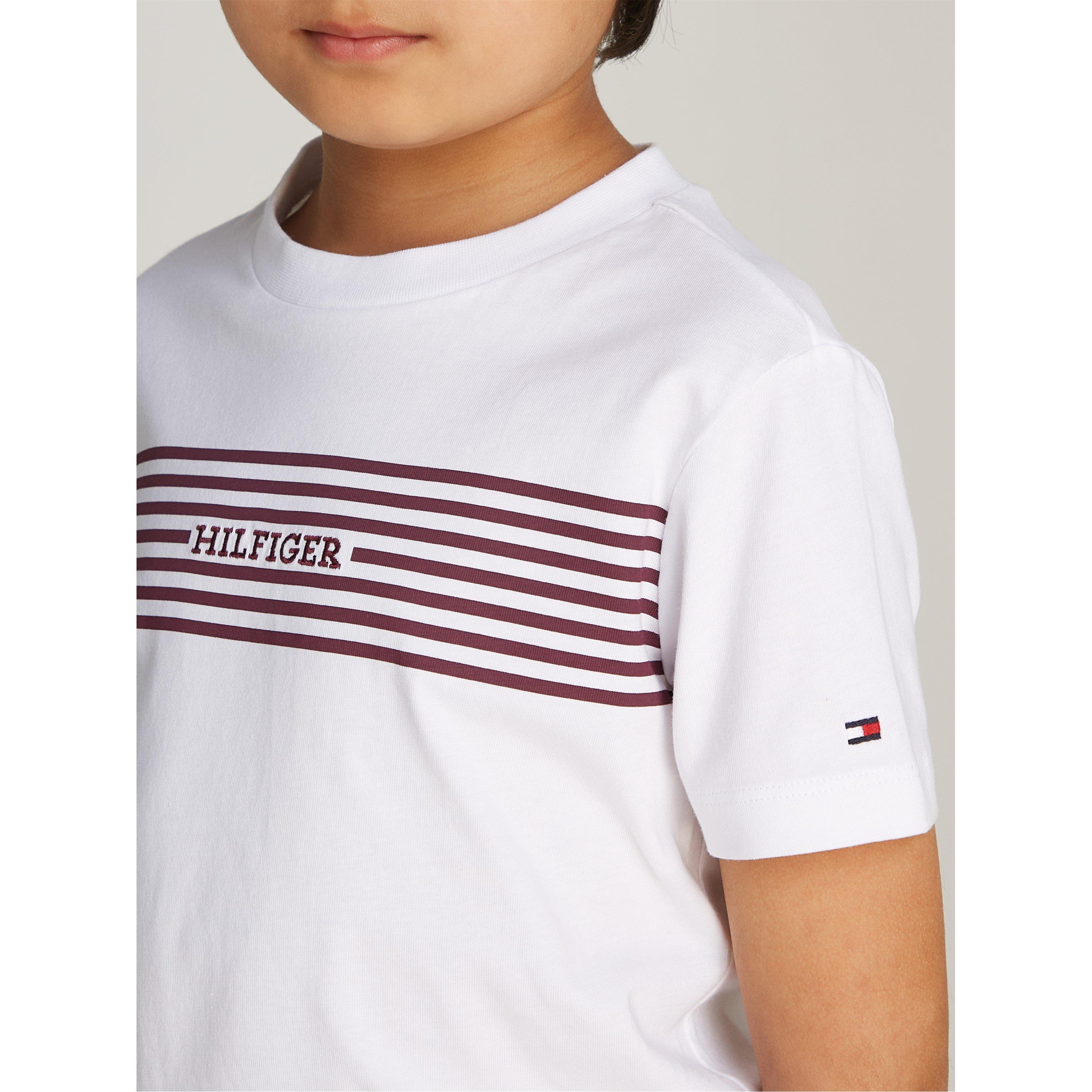 Tommy Hilfiger Striped Short-sleeved T-shirt Junior