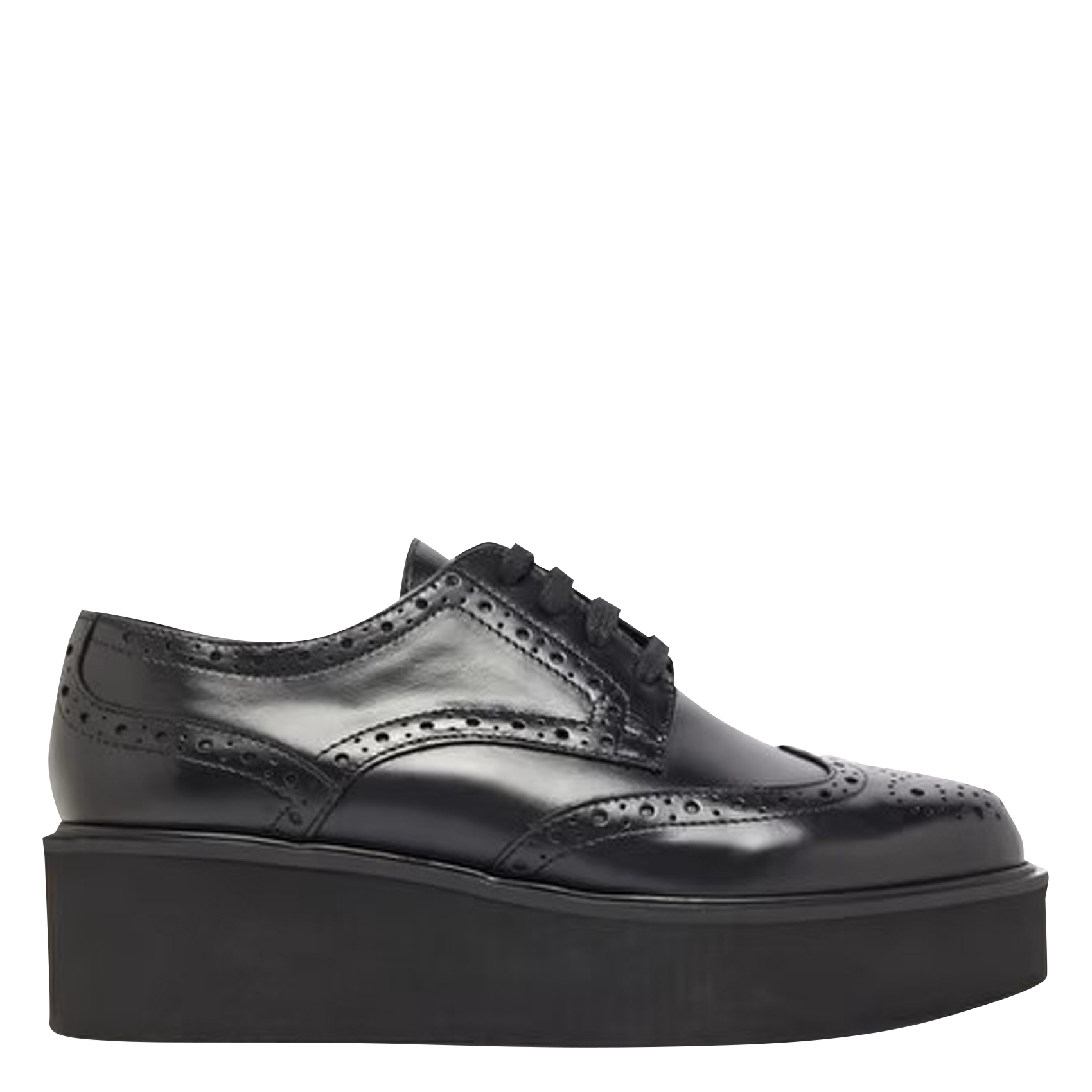 ADRIELLE - Derbies en cuir| Noir