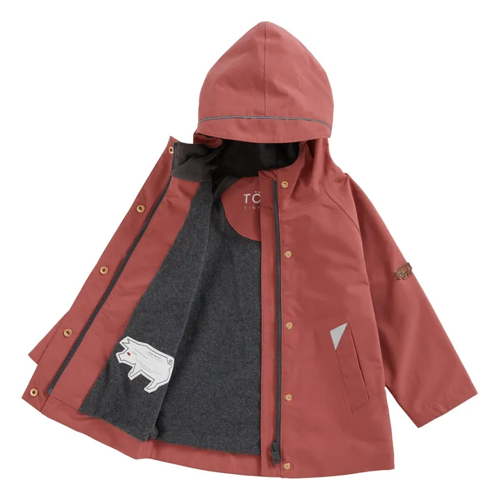 Töastie Parka Imperméable | Rose