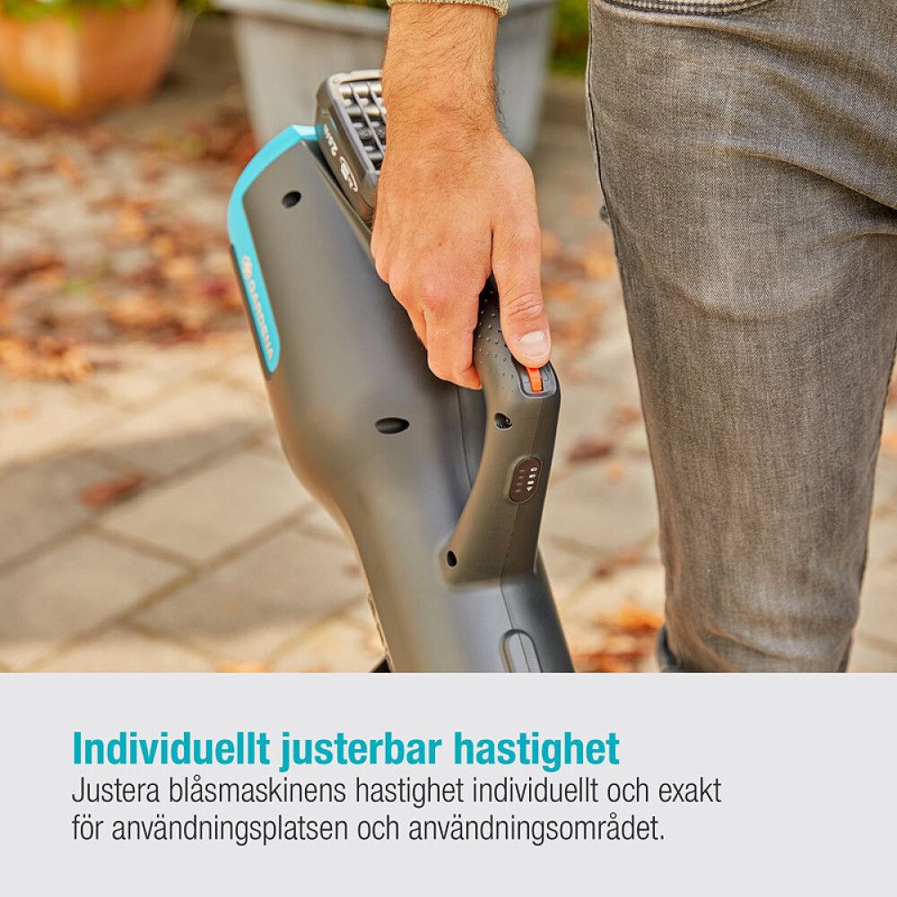 LØVBLÅSER GARDENA POWER FOR ALL POWERJET 18V 1X2,5AH