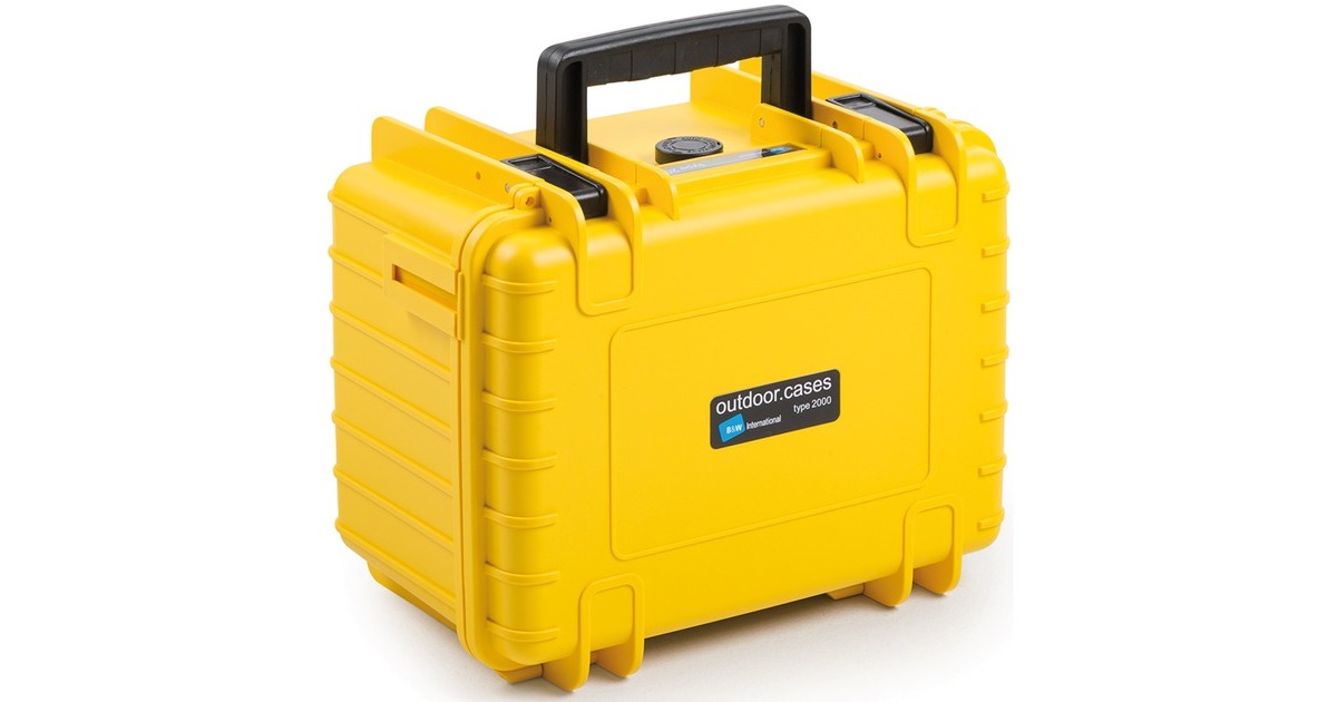 B&Woutdoor.case type 2000 RPD koffer  (Geel)