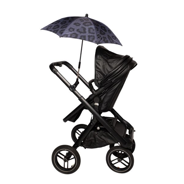 Bellasol Leopard Parasol Black / Grey
