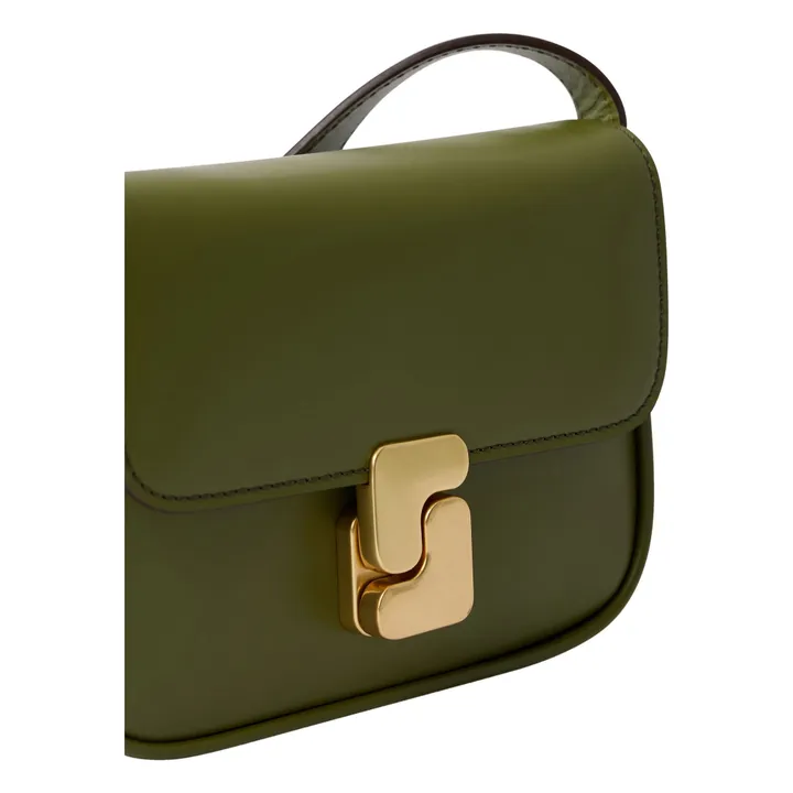 Soeur Sac Bell Cuir | Vert olive