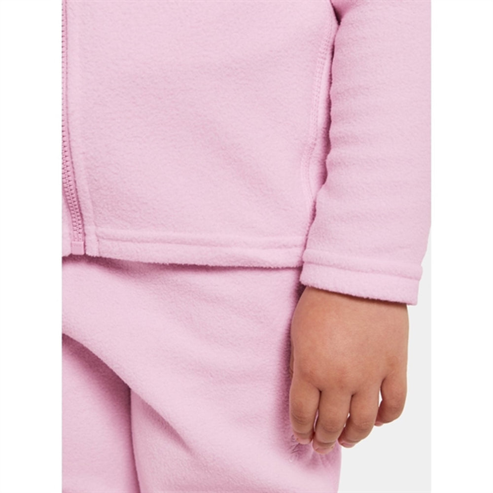 Orchid Pink Monte Kids Fleece Cardigan | Luksusbaby