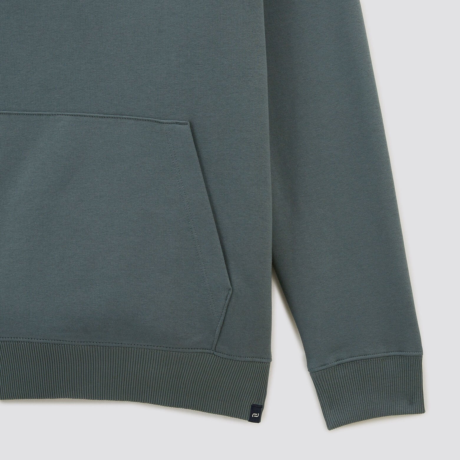 Sweat à capuche essentiel Vert