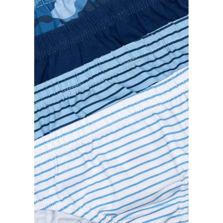 MINOTI 10er-Pack Slips BlauDunkelblauWeiß