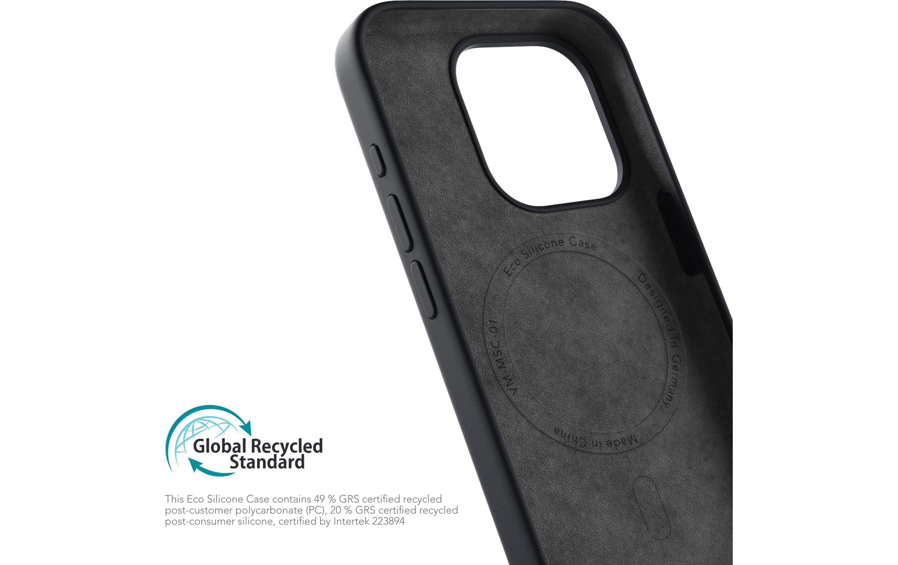 Back Cover Eco Silicone iPhone 15 Pro NavySilicone Backcover für das Apple iPhone 15 Pro