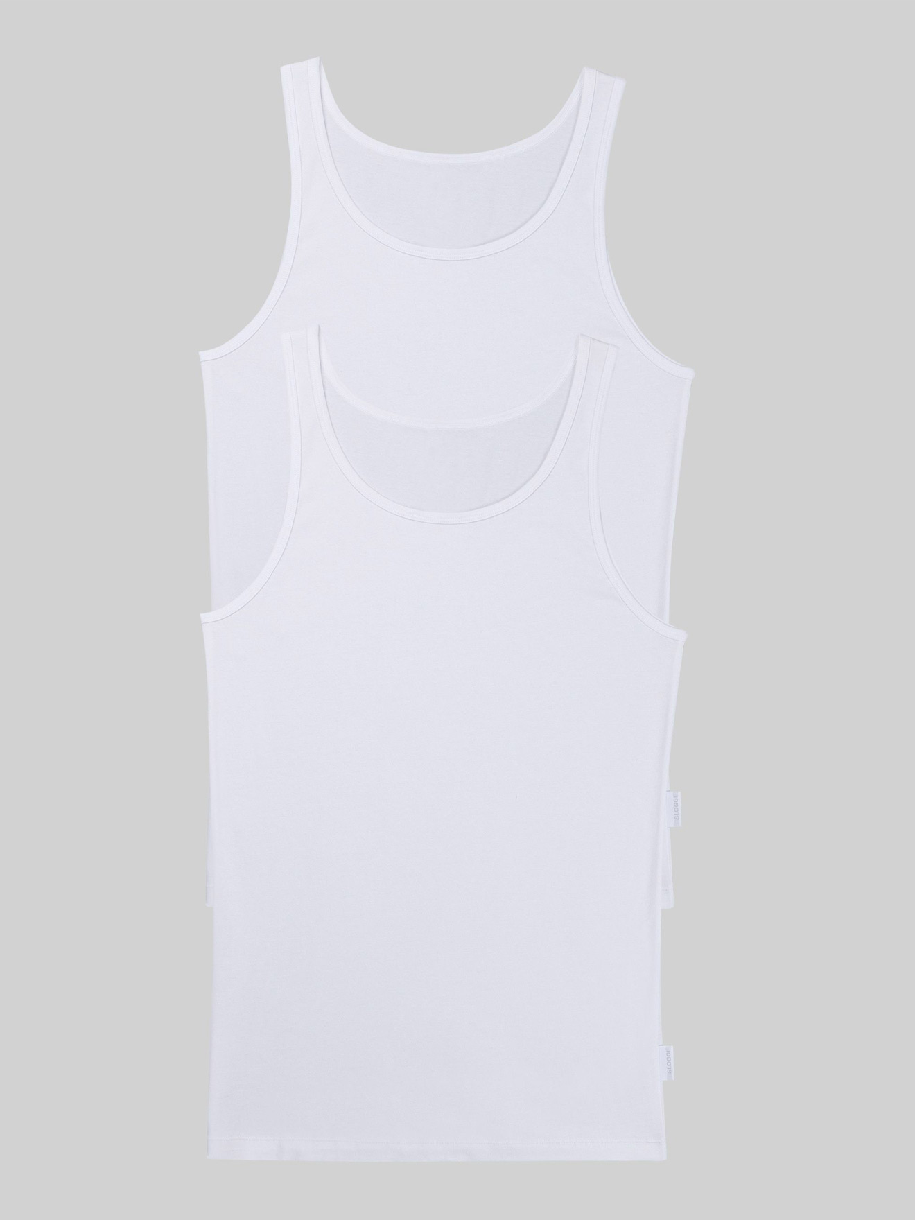 Lot de 2 t-shirts sans manches col rond
