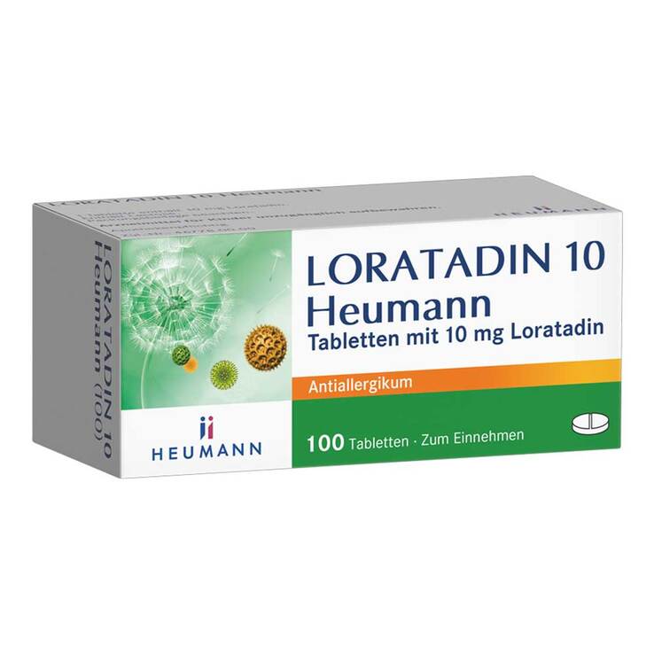 LORATADIN 10 Heumann Tabletten, 100 St