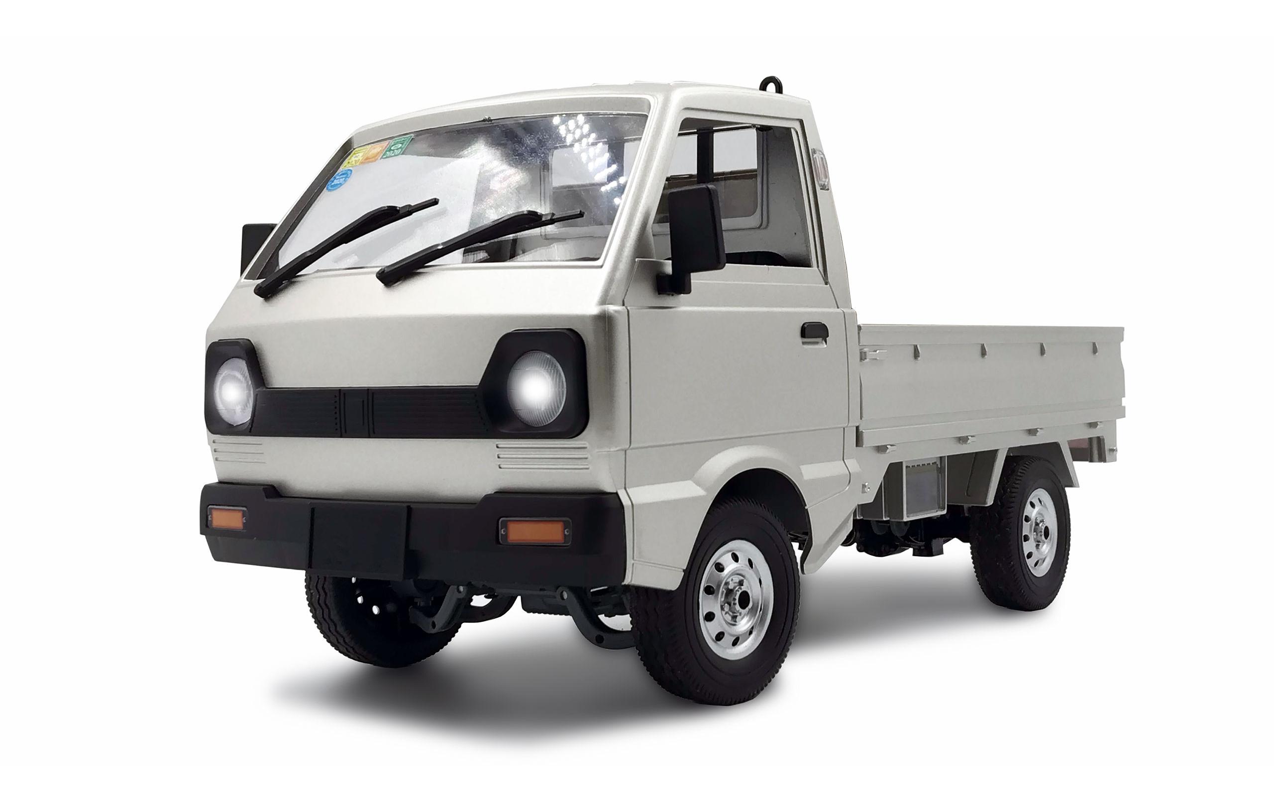 Kei Truck Pritschenwagen 2WD, RTR, 1:10Scale Nachbau eines Mini Transporters mit 2-Gang Getriebe und LED Beleuchtung