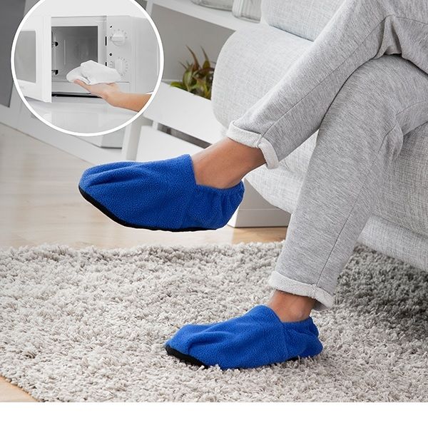 Chinelos Aquecíveis no Micro-Ondas