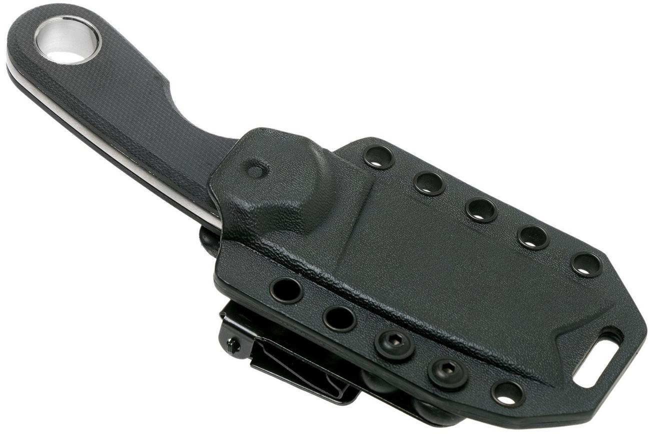 Viper Berus 1 VT4012CB M390 Stonewashed, Black Canvas Micarta vaststaand mes, Rumici design
