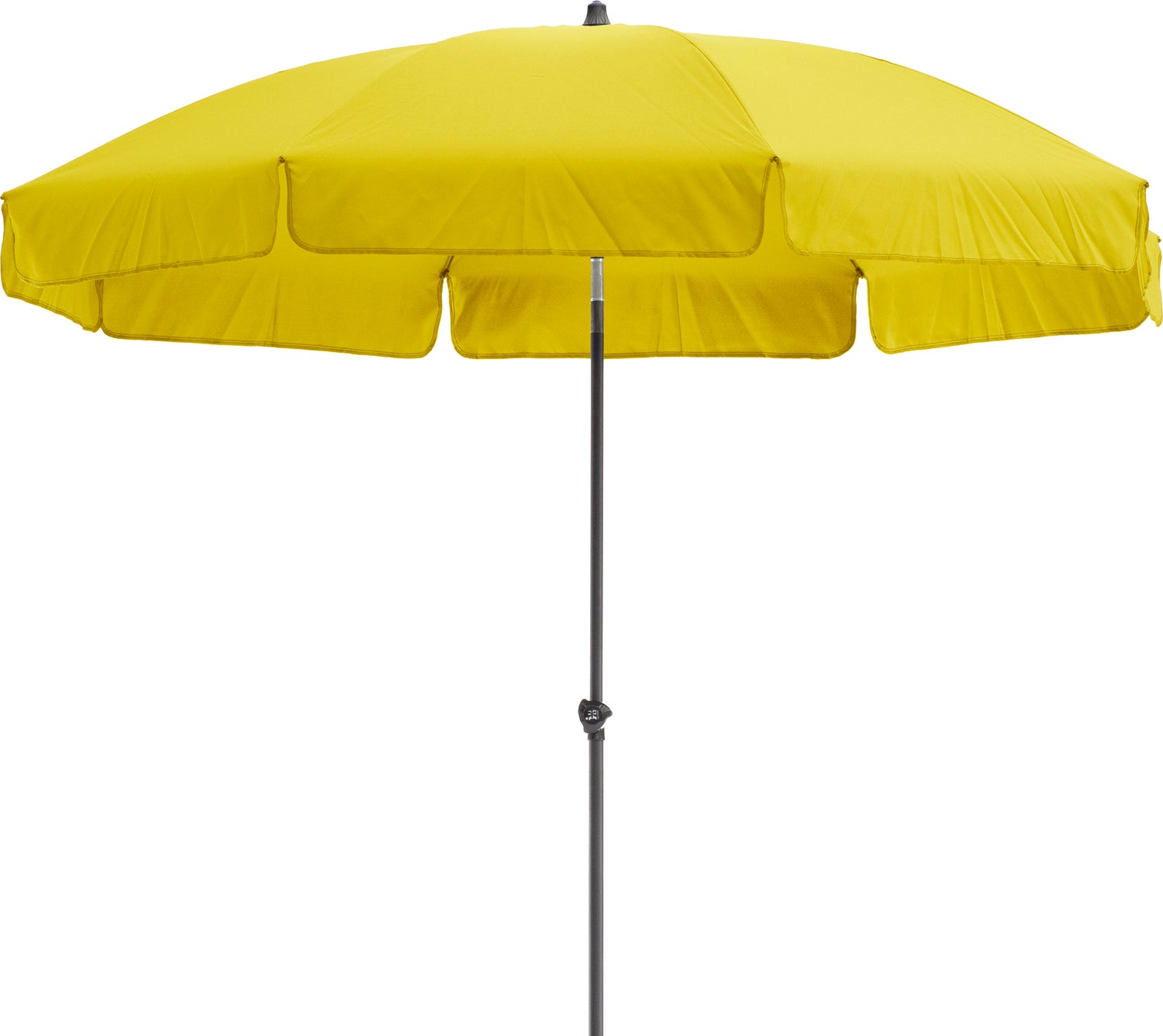 Intratuin parasol Haiti geel 80+UV D 200 cm