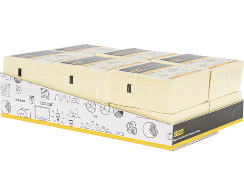 Sticky note kubus, 400 vellen, 76x76 mm