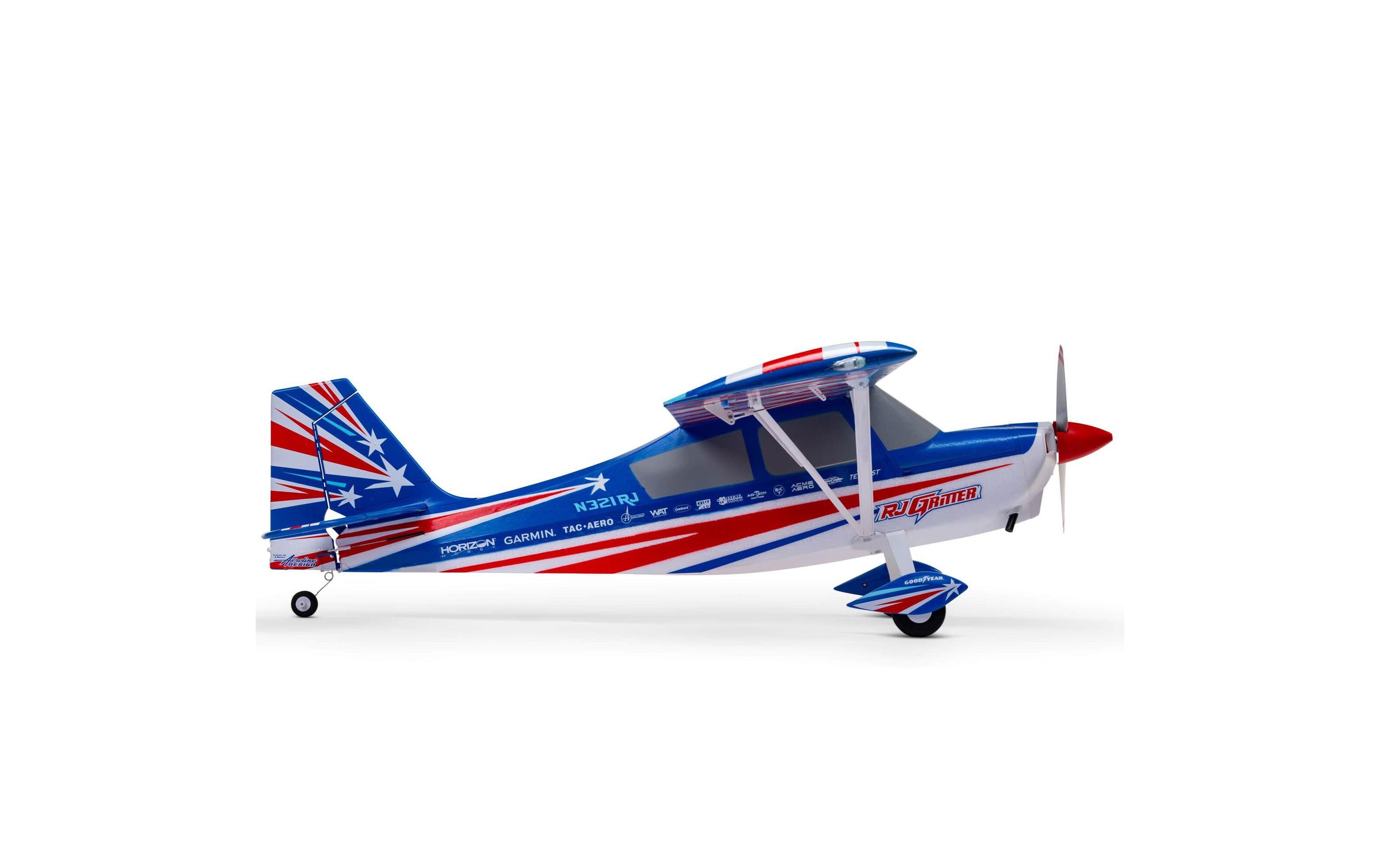 Motorflugzeug Decathlon RJG 1.2 m BNF Basic<br>Kunstflugtrainer mit starkem Brushless Antrieb und Spektrum Technik