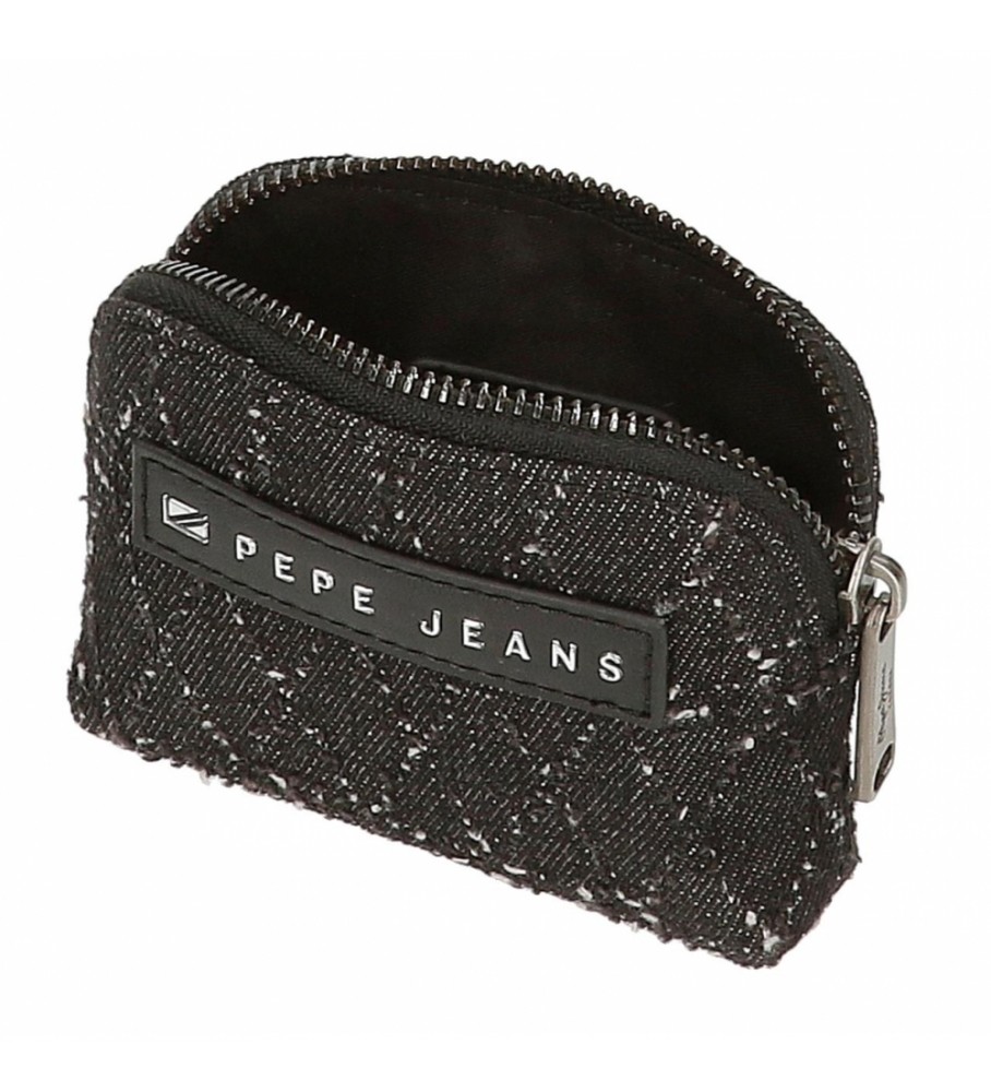 Pepe Jeans Monedero redondo Pepe Jeans Daila negro