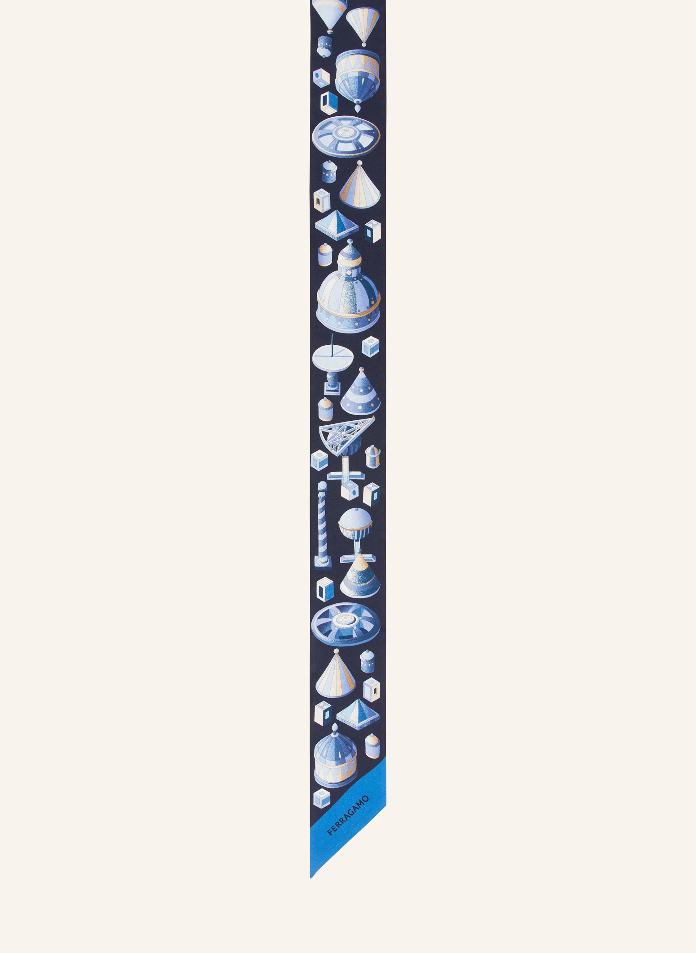 FERRAGAMO Seidenschal NADIR