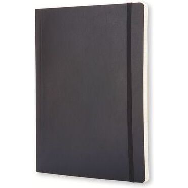 Carnet Moleskine souple 19 x 25 cm ivoire ligné 192 pages
