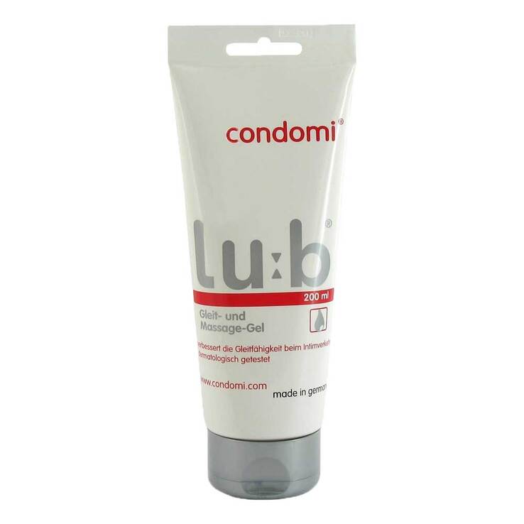 Condomi Lub Gleit- und Massagegel, 200 ml