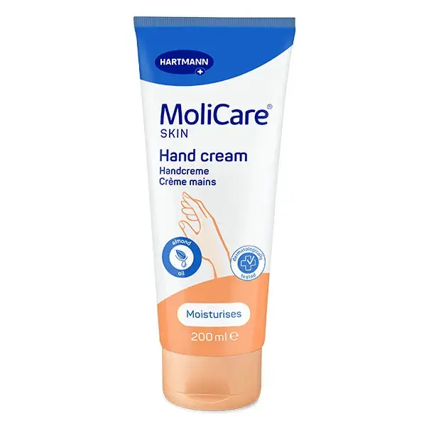 Hartmann MoliCare Skin - Creme para as mãos para pele seca e sensível - 200 ml
