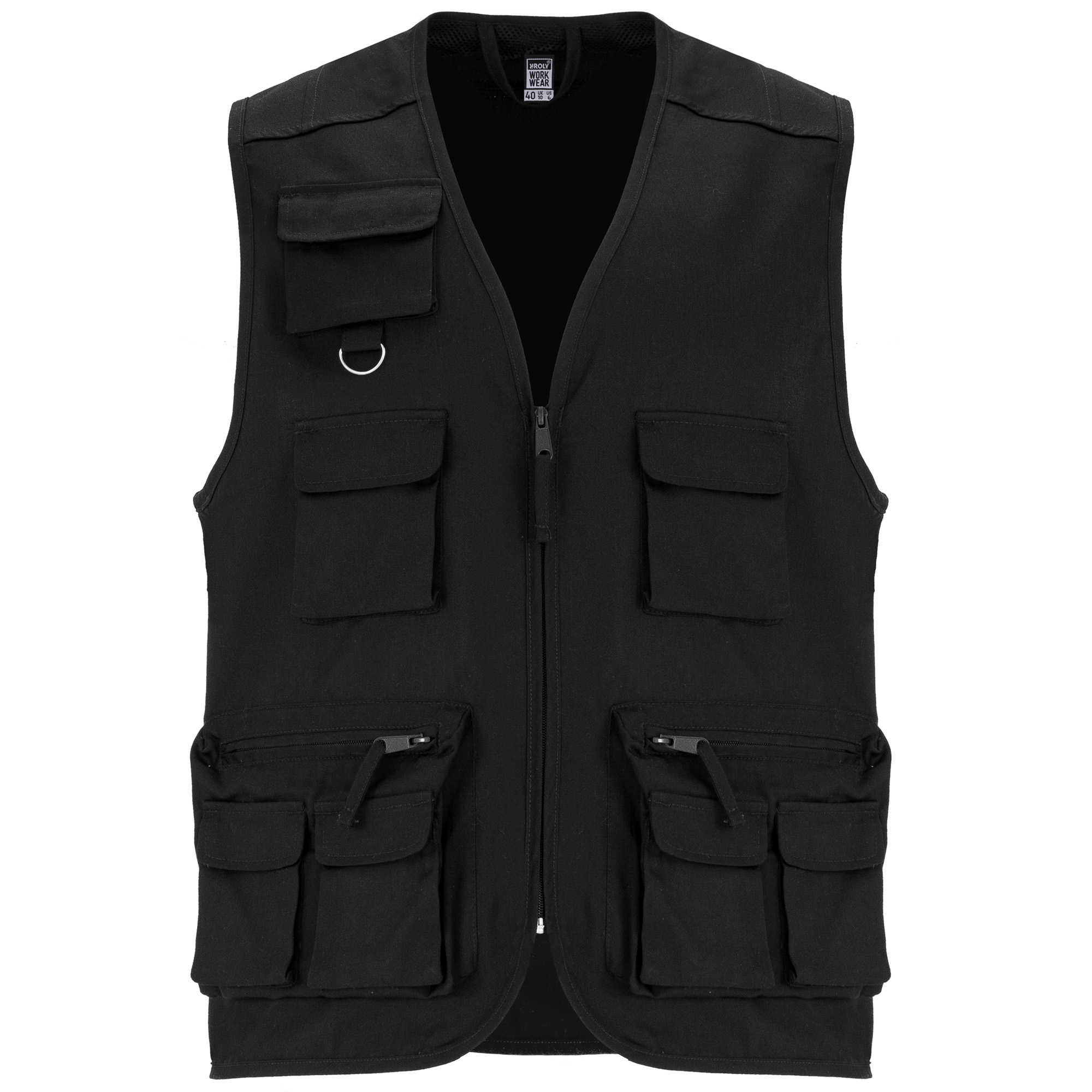 Roly CC9111 - VENERA Gilet de travail multi-poches col en V