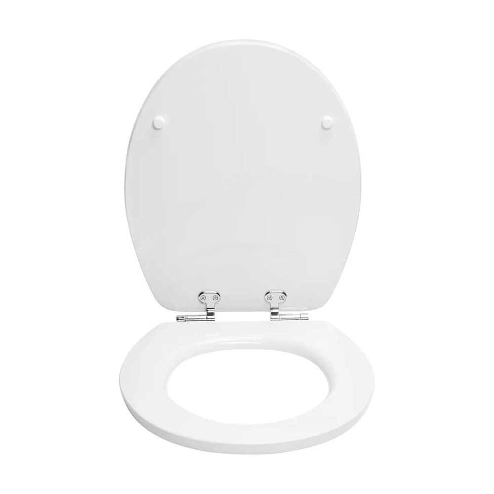 Brillant Slow Down Holz WC Sitz Toiletten Deckel Auflage Badezimmer Home Deko mit Absenkautomatik (31171710) - Kaleidoscope