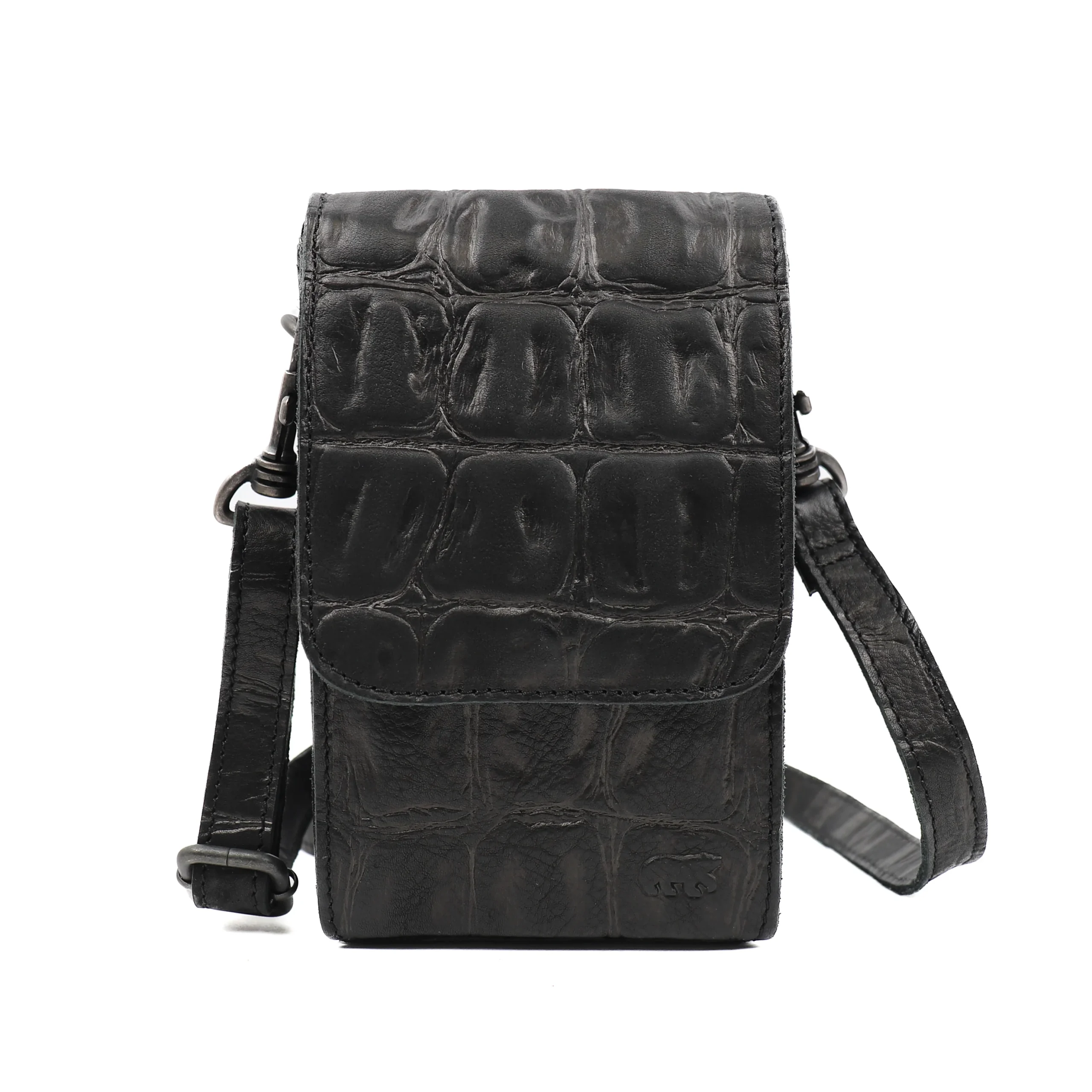 Bear Design Croco Telefoontasje Robbie Black CR2184