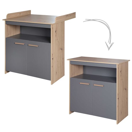 Anna Commode à langer   Anthracite        de               Roba