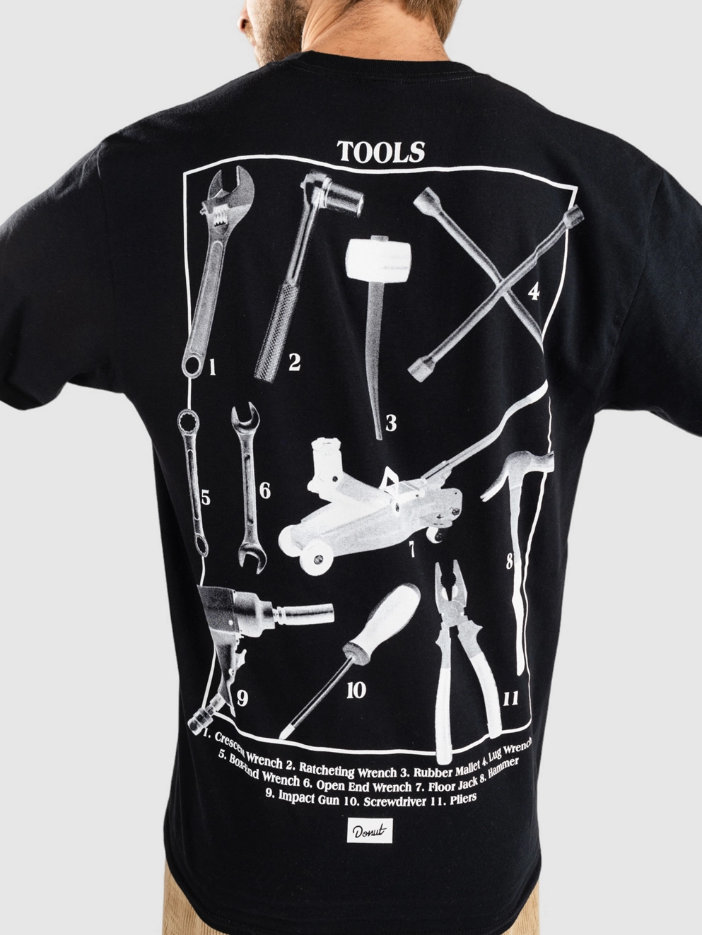 Donut Tools T-Shirt black