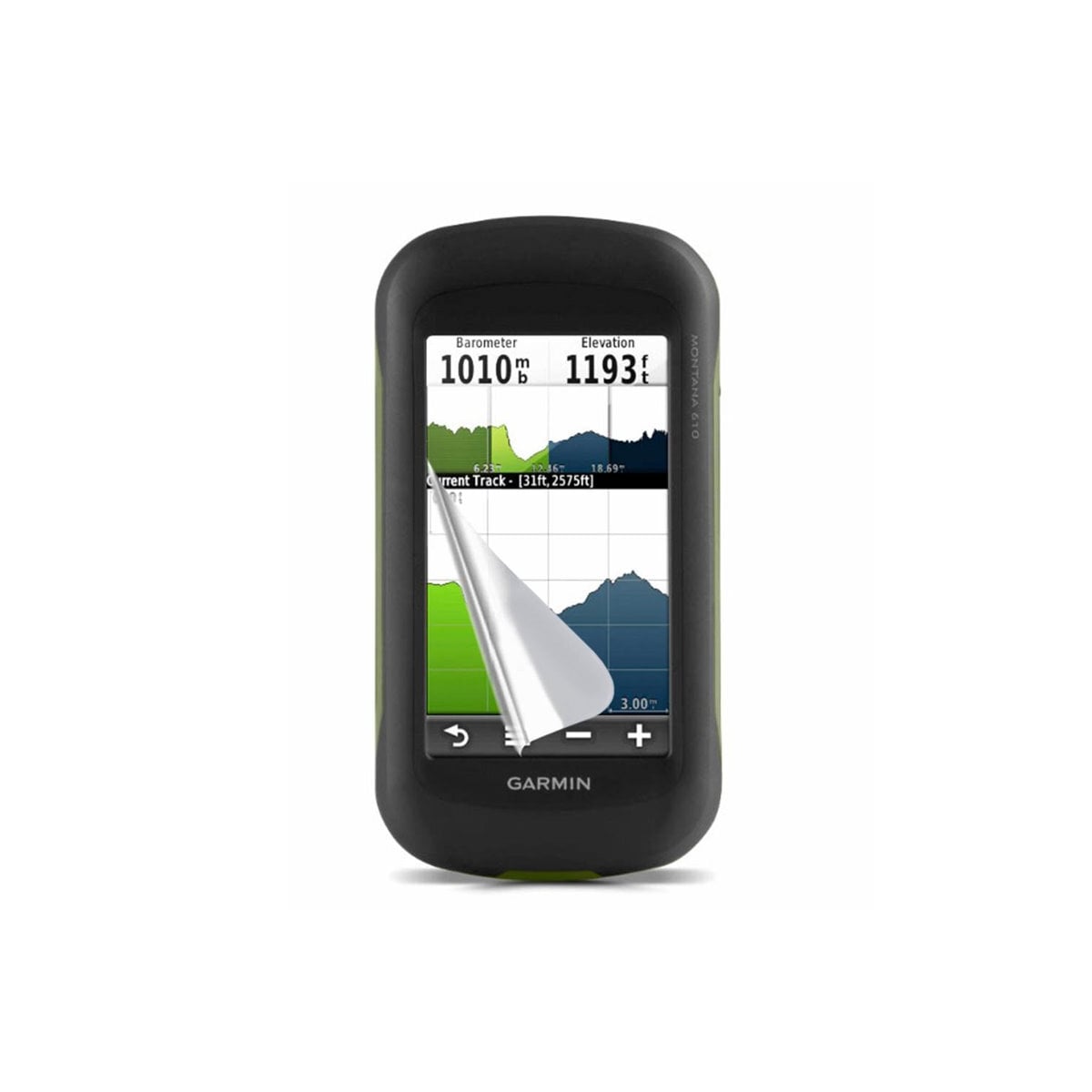 2-Pak Skjermbeskytter PET film Garmin Montana 610