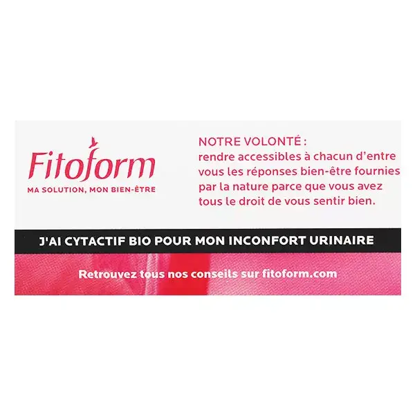 Fitoform Cytactif Bio 30 cápsulas