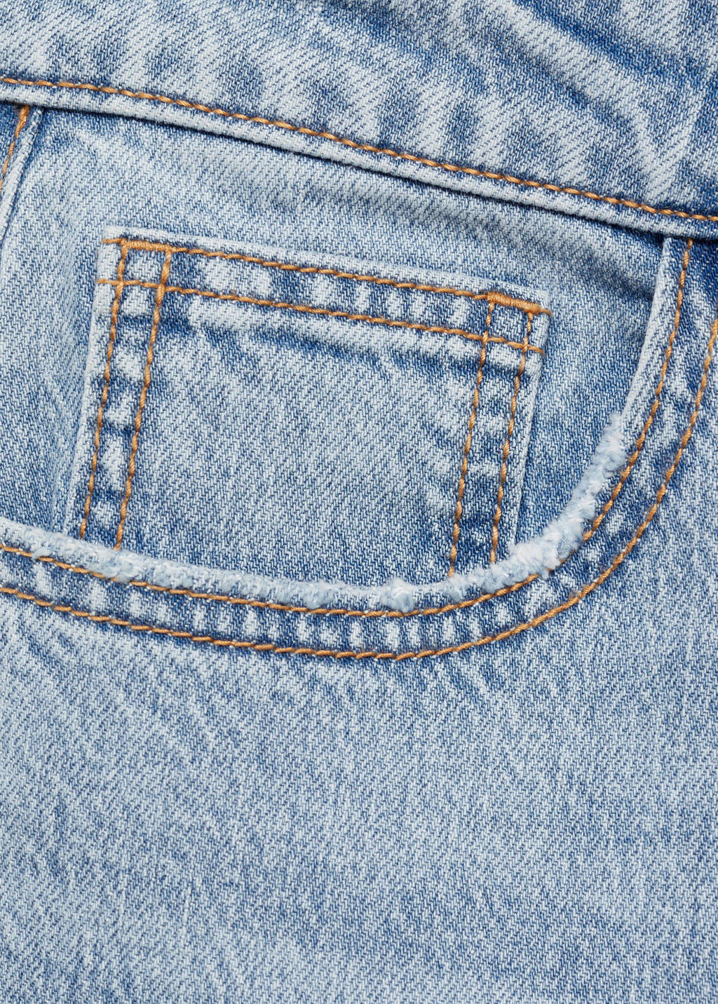 MANGO TEEN regular fit jeans changeant blauw