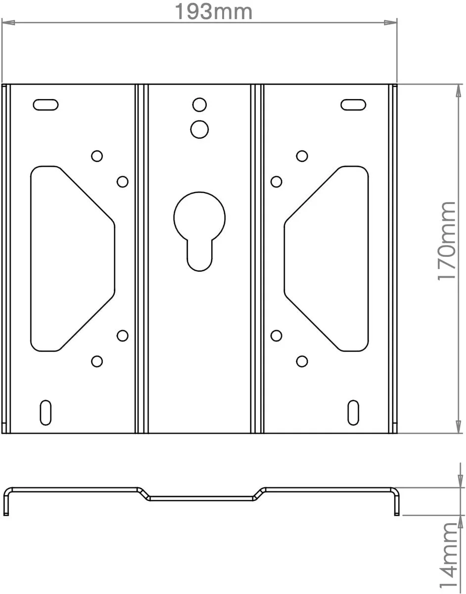 Mountson MS61 Supports pour enceintes