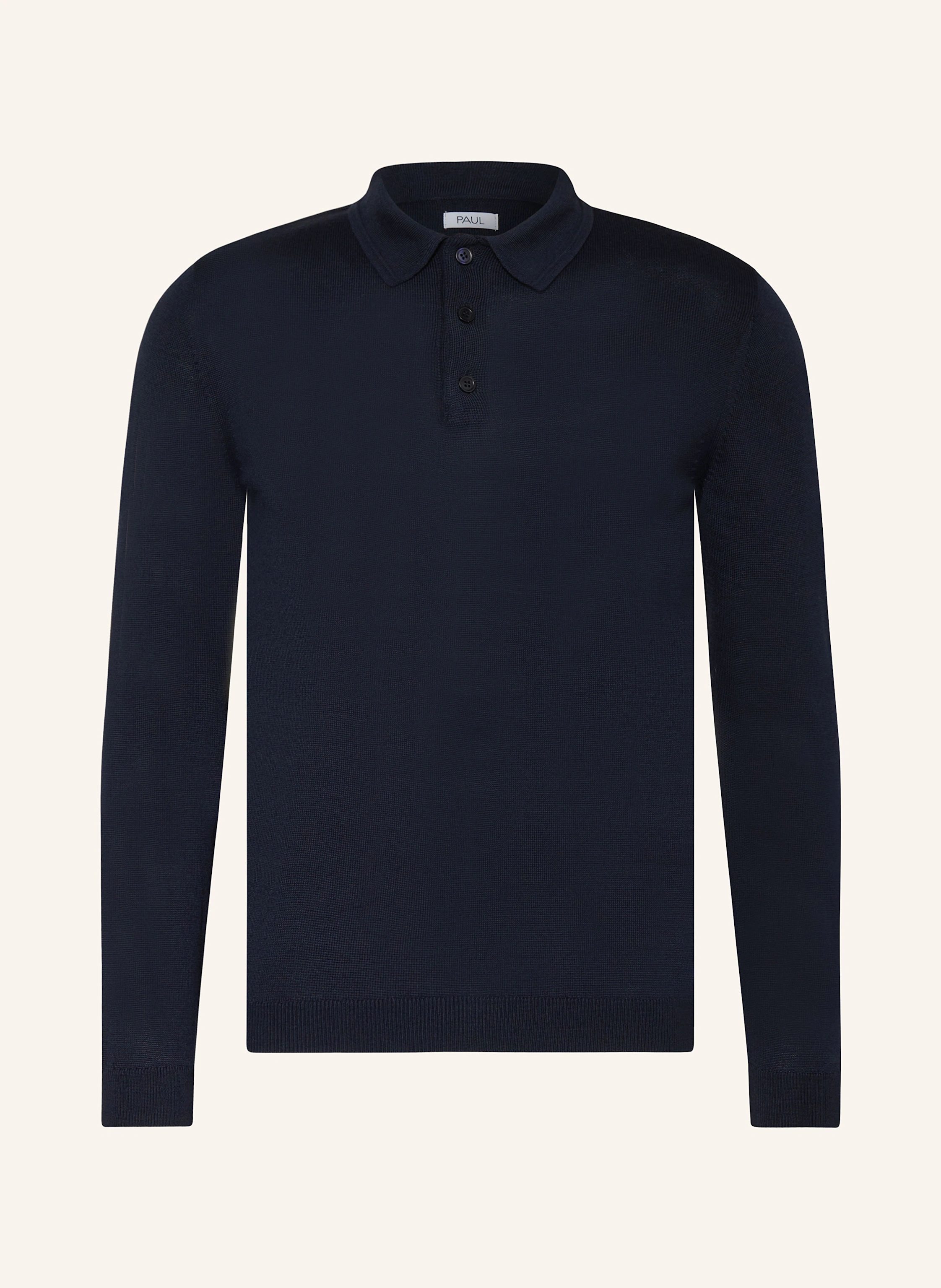 PAUL Strick-Poloshirt