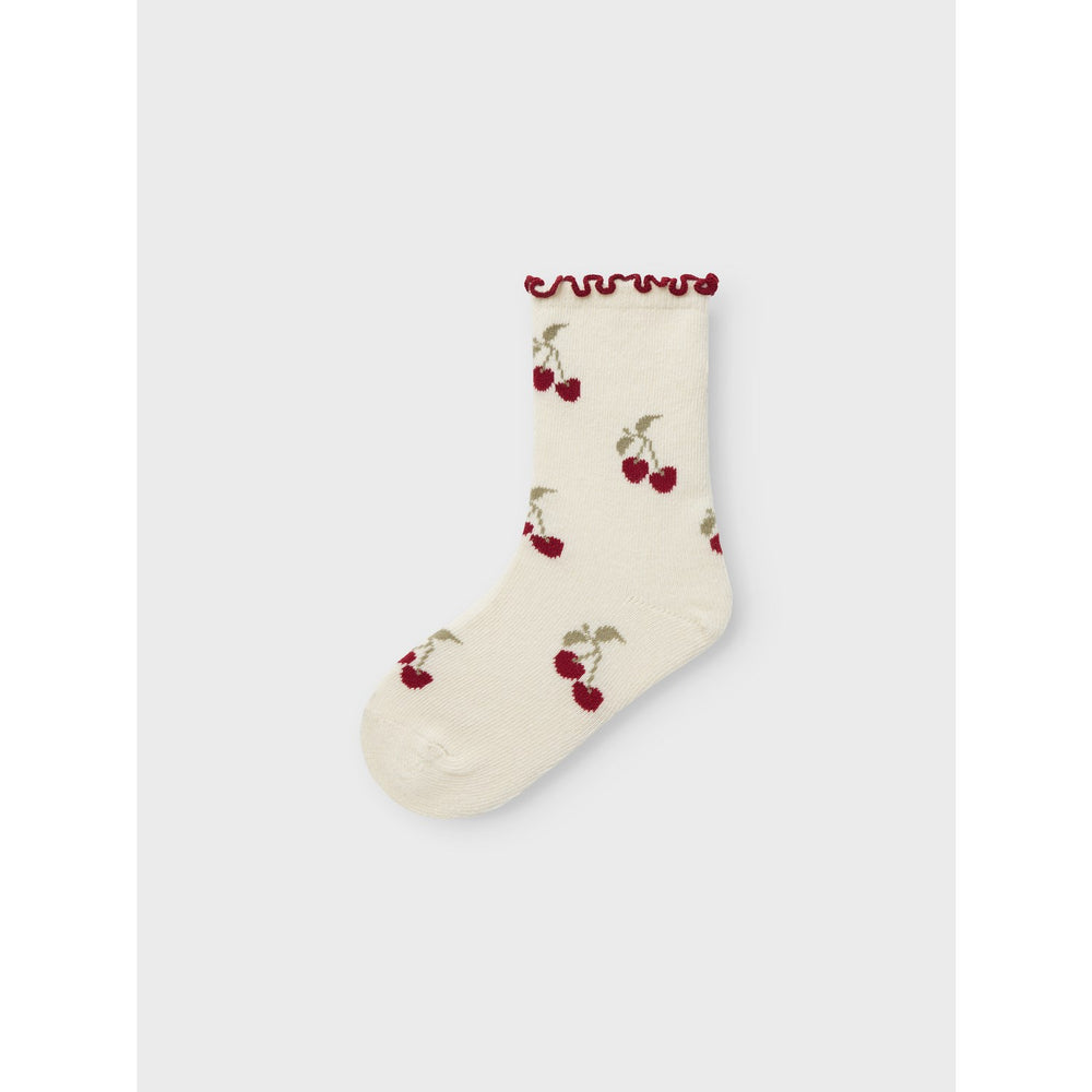 Køb Lil'Atelier Turtledove Cherry Nmfdarlene Strømper Lil