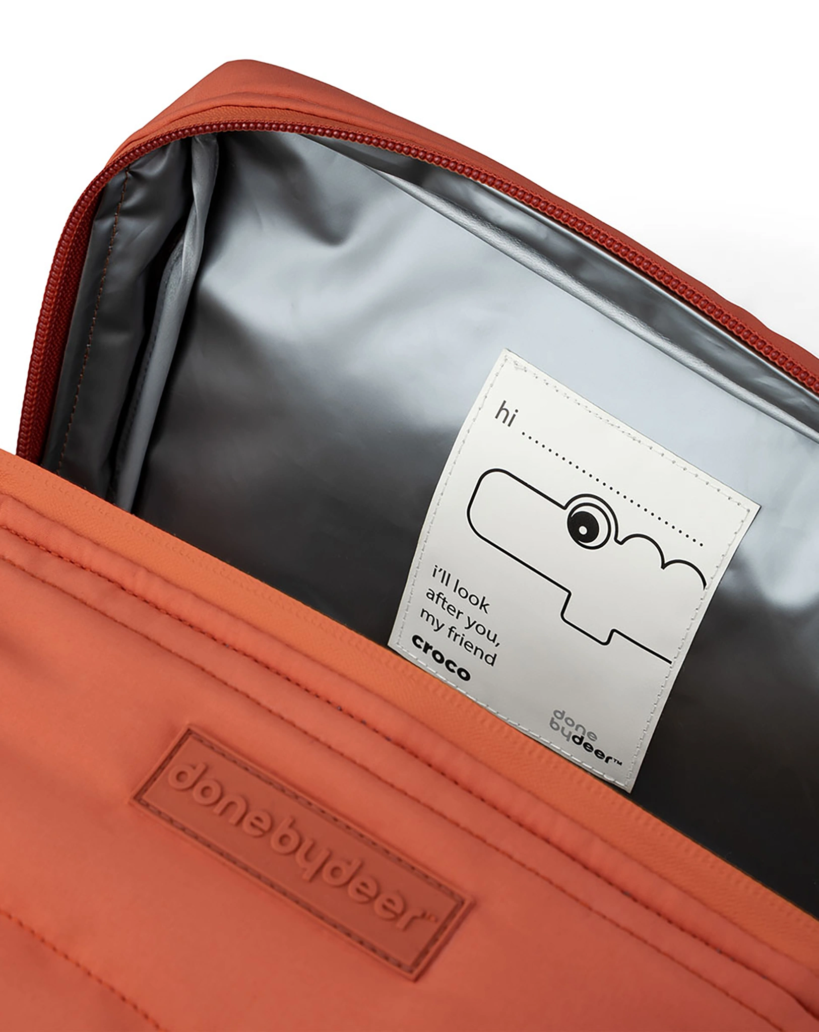 Thermotasche CROCO (23x18x15) in papaya