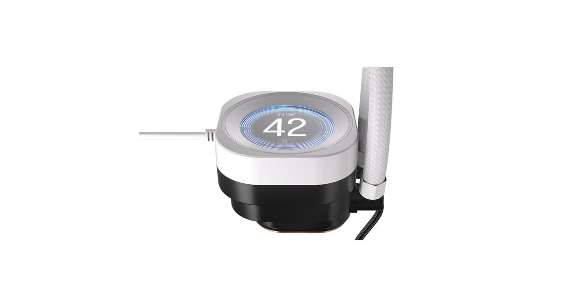 CorsairNAUTILUS 360 RS LCD CPU-vloeistofkoeler waterkoeling  (Wit)