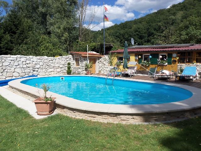 Summer Fun Zwembad Inbouw Set Ovaal 700x350x120