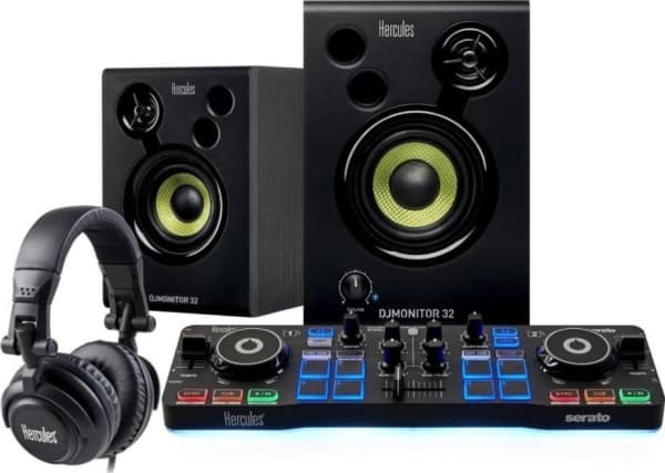 Hercules DJStarter Kit, 3,5 mm, 1,07 GHz, 4 GB, 1280 x 720 piksler, USB