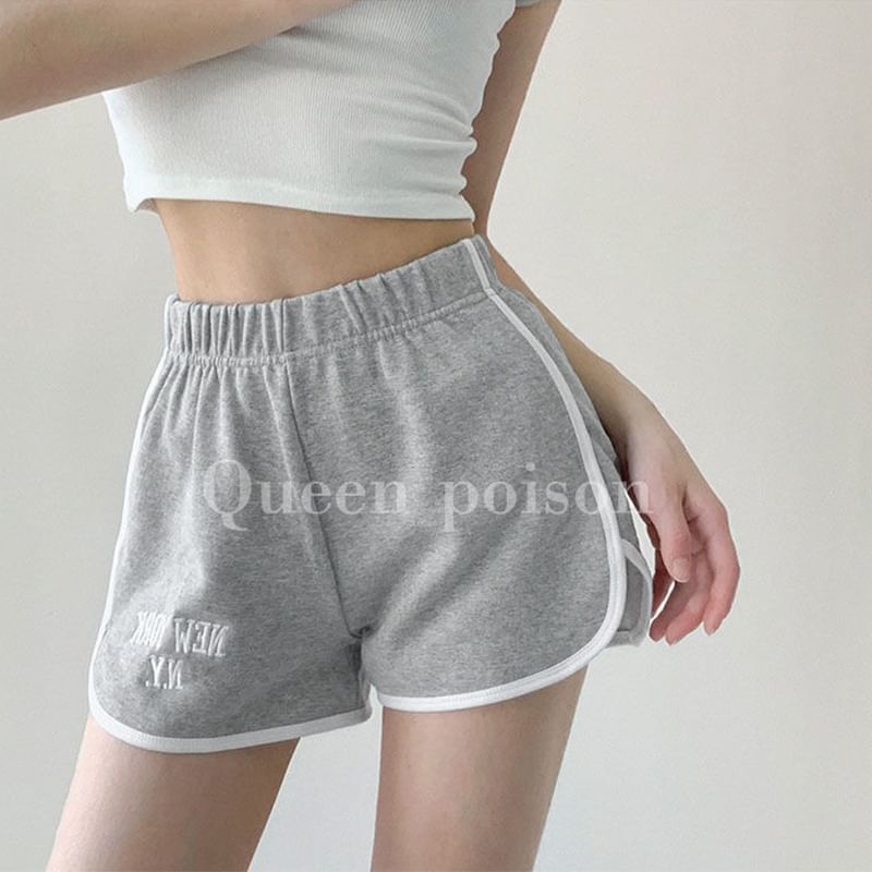 Pinatra - Elastische tailleband met geborduurde letters en contrasterende rand