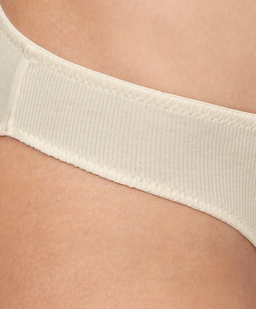 5 calcinhas clássicas de algodão texturizado