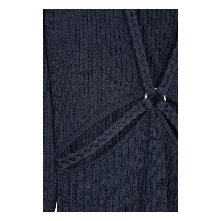 Tressé Robe Rakao | Bleu marine