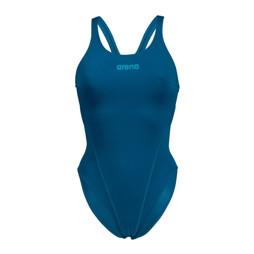 Arena TEAM SWIM TECH SOLID - Maillot de bain 1 pièce Femme blue cosmo