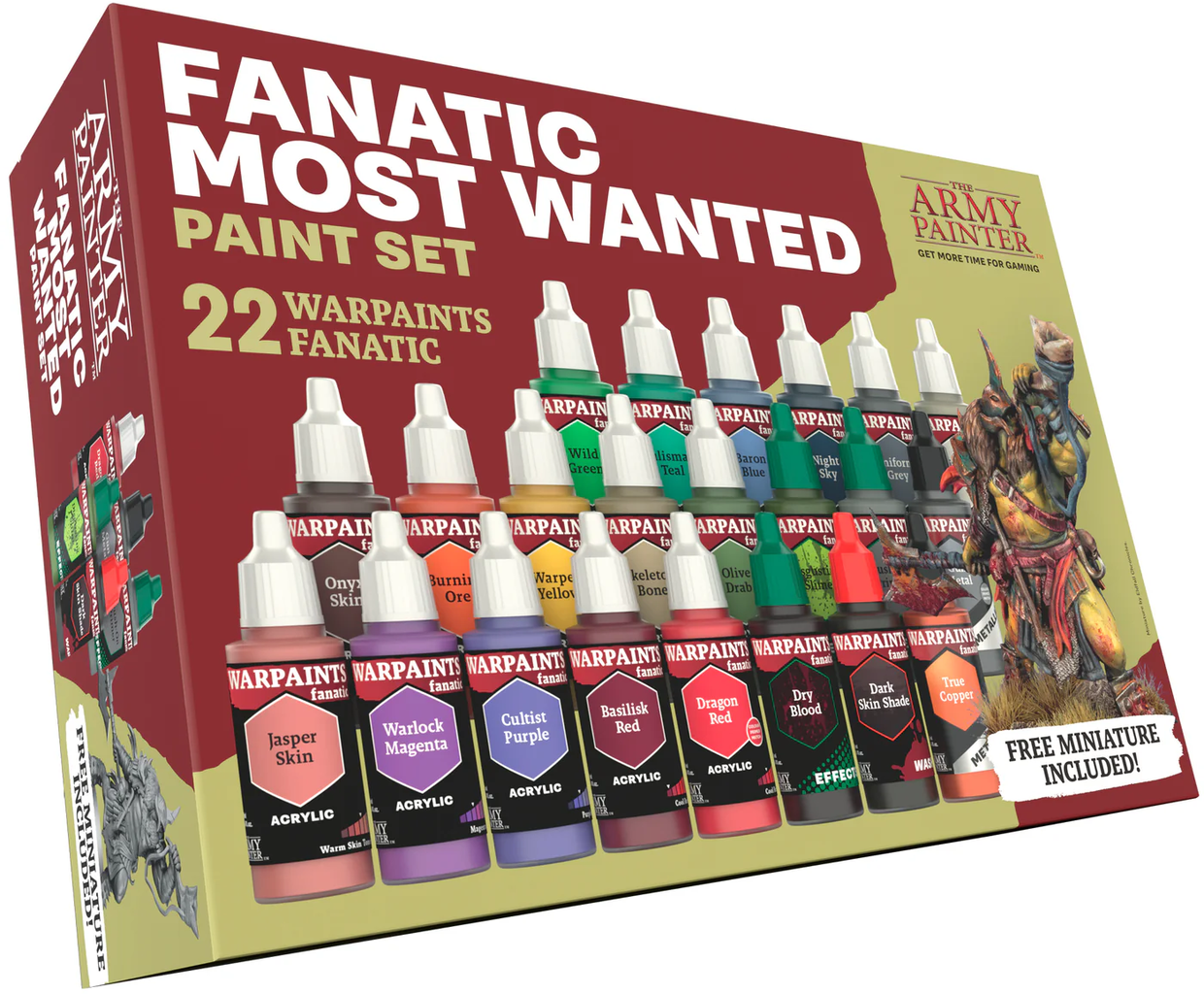 The Army Painter  Warpaints Fanatic: Most Wanted Set    Die Must-Haves für leidenschaftliche Miniaturmaler
