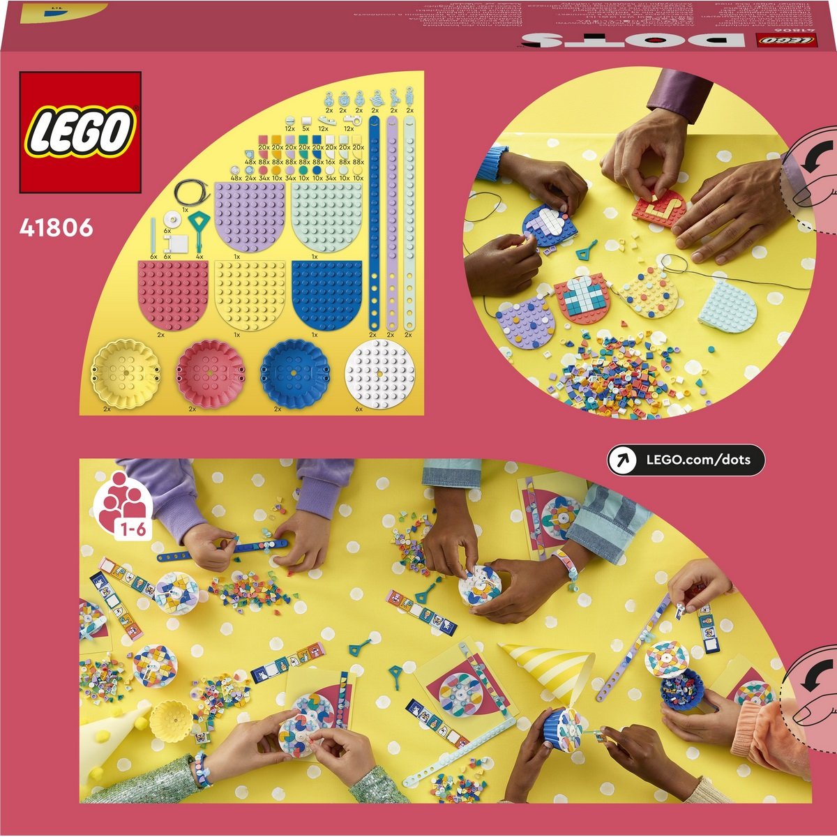 Kit de fête ultime Lego Dots 41806