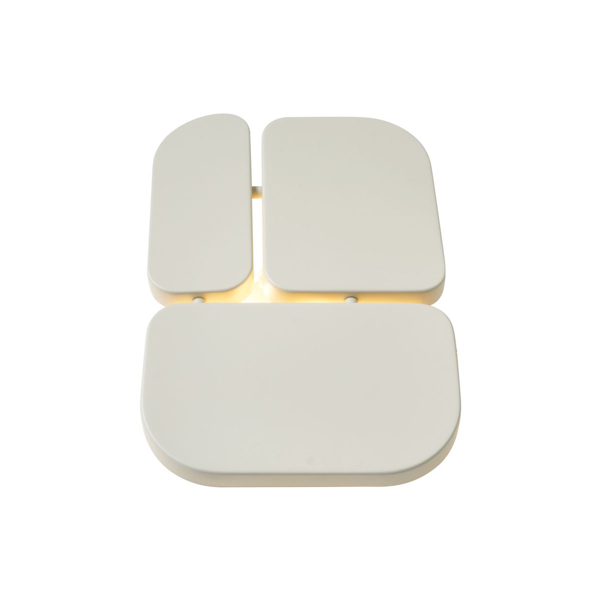 Design wandlamp beige 3-lichts - Planes